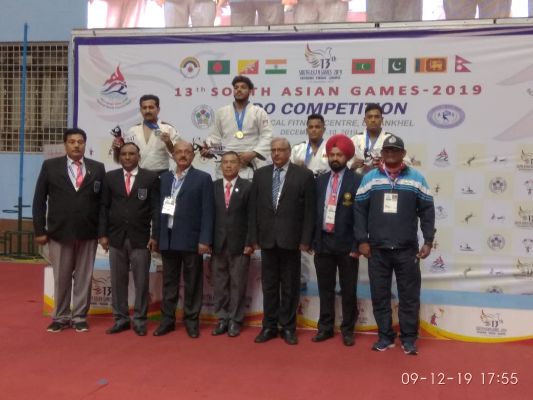 गुरदासपुर के अनमोलदीप सिंह ने जीता साऊथ ऐशिया जुडो खेलों में गोल्ड़