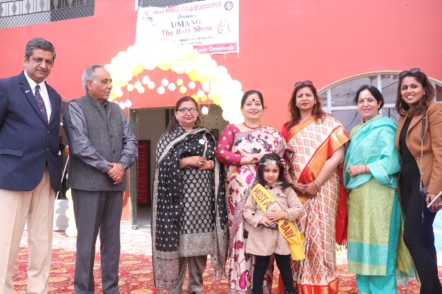 गुरदासपुर पब्लिक स्कूल में पहली बार उमंग नाम पर बोबी शौ आयोजित