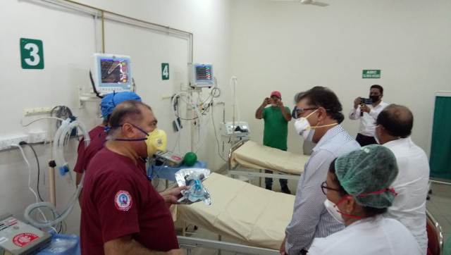 अबरोल मेडिकल सेंटर ने सिविल अस्पताल गुरदासपुर में बनवाया वेंटिलेटर युक्त आईसीयू