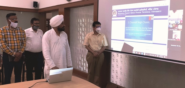 कोविड-19: तकनीकी शिक्षा मंत्री चन्नी ने विद्यार्थियों को ऑनलाइन सेवाएं प्रदान करने के लिए महाराजा रणजीत सिंह तकनीकी शिक्षा यूनिवर्सिटी के पोर्टल का किया उद्घाटन