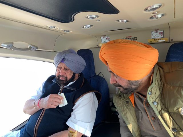 HAPPY TO HAVE MET SIDHU, HOPE TO HAVE MORE SUCH MEETINGS, SAYS CAPT AMARINDER