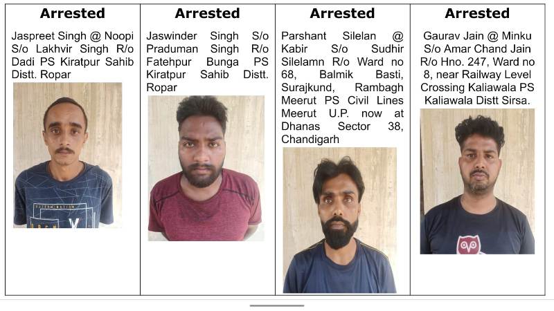 KLF backed terror-module busted in Punjab; Ex-soldier, who escaped from Patiala Jail among 4 held