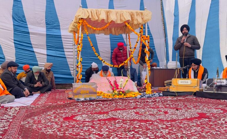 ਮੰਡੀ ਬੋਰਡ ਦੇ ਦਫ਼ਤਰ ਵਿੱਚ ਸਾਹਿਬਜ਼ਾਦਿਆਂ ਦੀ ਸ਼ਹਾਦਤ ਨੂੰ ਸਮਰਪਿਤ ਵਿਸ਼ੇਸ਼ ਸਮਾਗਮ ਕਰਵਾਇਆ