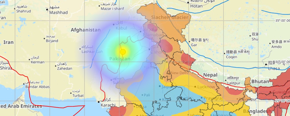 ਪੰਜਾਬ ਸਮੇਤ ਕਈ ਸੂਬਿਆ ਅੰਦਰ ਭੂਚਾਲ ਦੇ ਝਟਕੇ, 5.8 ਦੀ ਤੀਬਰਤਾ ਨਾਲ ਪਾਕਿਸਤਾਨ ਆਇਆ ਭੁਚਾਲ