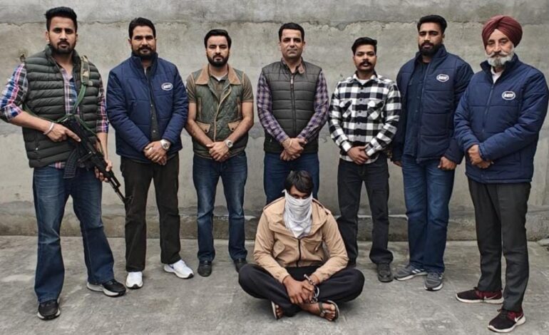 ਪੰਜਾਬ ਪੁਲਿਸ ਦੀ ਏ.ਜੀ.ਟੀ.ਐਫ. ਵੱਲੋਂ ਅੱਤਵਾਦੀ ਲਖਬੀਰ ਲੰਡਾ ਦਾ ਸਹਿਯੋਗੀ ਗ੍ਰਿਫ਼ਤਾਰ ; ਇੱਕ ਪਿਸਤੌਲ ਬਰਾਮਦ