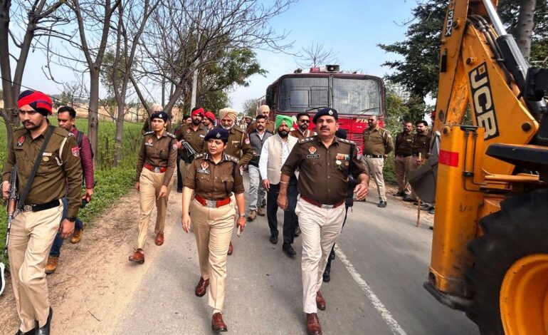 ਬਠਿੰਡਾ ਵਿੱਚ ਨਸ਼ਾ ਤਸਕਰਾਂ ਦੀ ਗੈਰ-ਕਾਨੂੰਨੀ ਜਾਇਦਾਦ ’ਤੇ ਵੱਡੀ ਕਾਰਵਾਈ