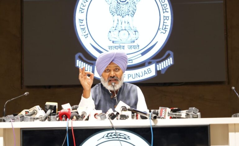 ਕੈਬਨਿਟ ਵੱਲੋਂ ਲਿਆ ਗਿਆ ਇਤਿਹਾਸਕ ਫੈਸਲਾ ਬਾਬਾ ਸਾਹਿਬ ਦੇ ਸੁਪਨੇ ਨੂੰ ਸਾਕਾਰ ਕਰਨ ਵੱਲ ਉਸਾਰੂ ਕਦਮ: ਚੀਮਾ