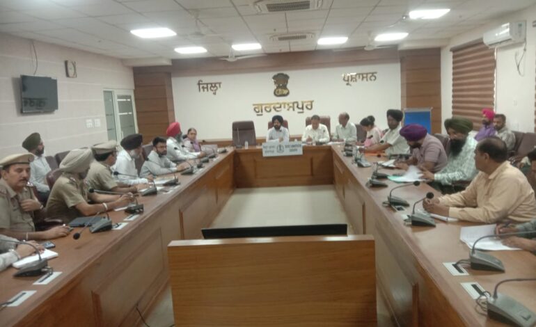 ਵਧੀਕ ਡਿਪਟੀ ਕਮਿਸ਼ਨਰ ਹਰਜਿੰਦਰ ਸਿੰਘ ਬੇਦੀ ਨੇ ਅਧਿਕਾਰੀਆਂ ਨੂੰ ਪੈਨਡੈਂਸੀ ਕਲੀਅਰ ਕਰਨ ਦੀਆਂ ਹਦਾਇਤਾਂ ਦਿੱਤੀਆਂ