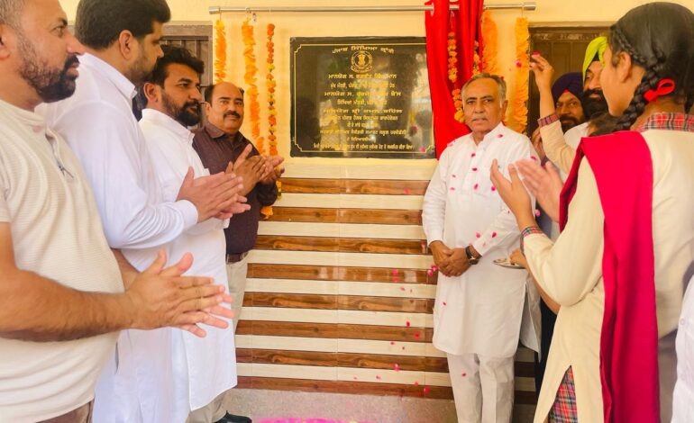 ਸਿੱਖਿਆ ਕ੍ਰਾਂਤੀ ਨਾਲ ਬਦਲ ਰਹੀ ਹੈ ਸਰਕਾਰੀ ਸਕੂਲਾਂ ਦੀ ਨੁਹਾਰ – ਰਮਨ ਬਹਿਲ