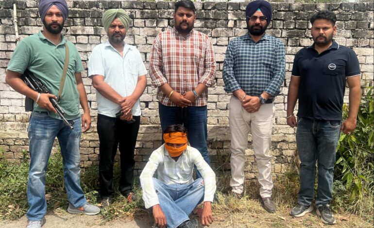 ਜ਼ਿਲਾ ਤਰਨ ਤਾਰਨ ਵਿੱਚ ਹੋਏ ਸਰਪੰਚ ਕਤਲ ਮਾਮਲੇ ਦਾ ਮੁੱਖ ਦੋਸ਼ੀ ਪੰਜਾਬ ਪੁਲਿਸ ਵੱਲੋਂ ਗ੍ਰਿਫ਼ਤਾਰ