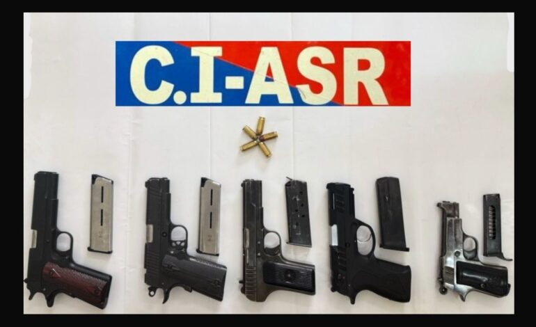 ਪੰਜਾਬ ਪੁਲਿਸ ਨੇ ਅਮਰੀਕਾ ਅਧਾਰਤ ਗੈਰ-ਕਾਨੂੰਨੀ ਹਥਿਆਰ ਤਸਕਰੀ ਨੈੱਟਵਰਕ ਦਾ ਕੀਤਾ ਪਰਦਾਫਾਸ਼; ਪੰਜ ਪਿਸਤੌਲਾਂ ਸਮੇਤ ਇੱਕ ਕਾਬੂ