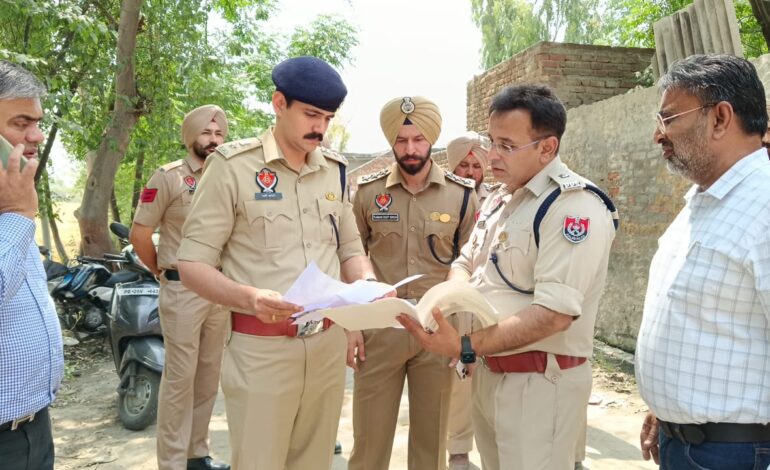 ਯੁੱਧ ਨਸ਼ਿਆਂ ਵਿਰੁੱਧ: ਮੋਗਾ ਦੇ ਦੌਲੇਵਾਲਾ ਪਿੰਡ ਵਿੱਚ ਚਾਰ ਨਸ਼ਾ ਤਸਕਰਾਂ ਦੇ ਗੈਰ-ਕਾਨੂੰਨੀ ਘਰਾਂ ਨੂੰ ਕੀਤਾ ਢਹਿਢੇਰੀ