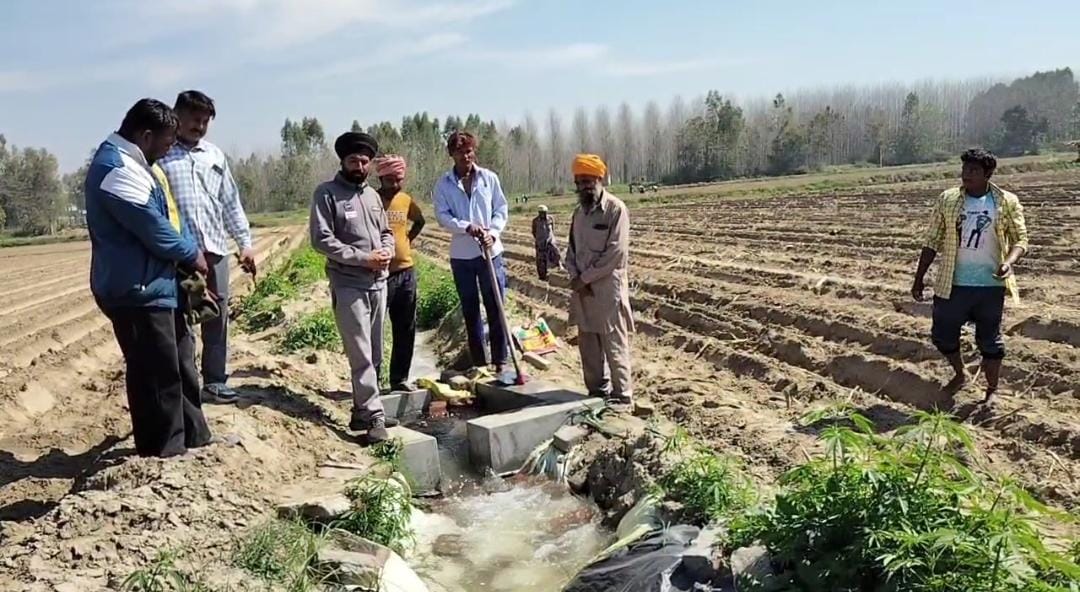 ਮਾਨ ਸਰਕਾਰ ਦੀ ਇਤਿਹਾਸਕ ਪਹਿਲਕਦਮੀ ਸਦਕਾ 40 ਵਰ੍ਹਿਆਂ ਬਾਅਦ ਨਹਿਰੀ ਪਾਣੀ ਪੰਜਾਬ ਦੇ ਖੇਤਾਂ ਵਿੱਚ ਪੁੱਜਾ