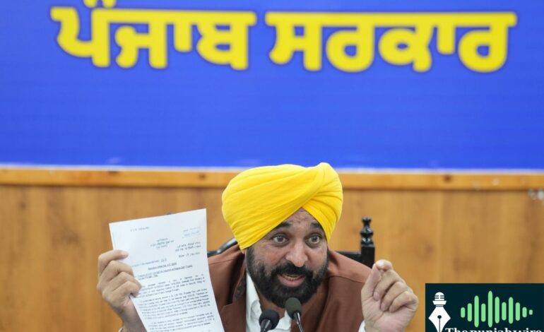 ਪੰਜਾਬ ਆਪਣੀ ਲੁੱਟ ਹੋਣ ਦੇ ਬਦਲੇ ਕਿਸੇ ਤਰ੍ਹਾਂ ਦੀ ਅਦਾਇਗੀ ਨਹੀਂ ਕਰੇਗਾ-ਭਾਖੜਾ ਡੈਮ ’ਤੇ ਸੀ.ਆਈ.ਐਸ.ਐਫ. ਦੀ ਤਾਇਨਾਤੀ ਕਰਨ ਦੇ ਫੈਸਲੇ ਲਈ ਕੇਂਦਰ ’ਤੇ ਵਰ੍ਹੇ ਮੁੱਖ ਮੰਤਰੀ