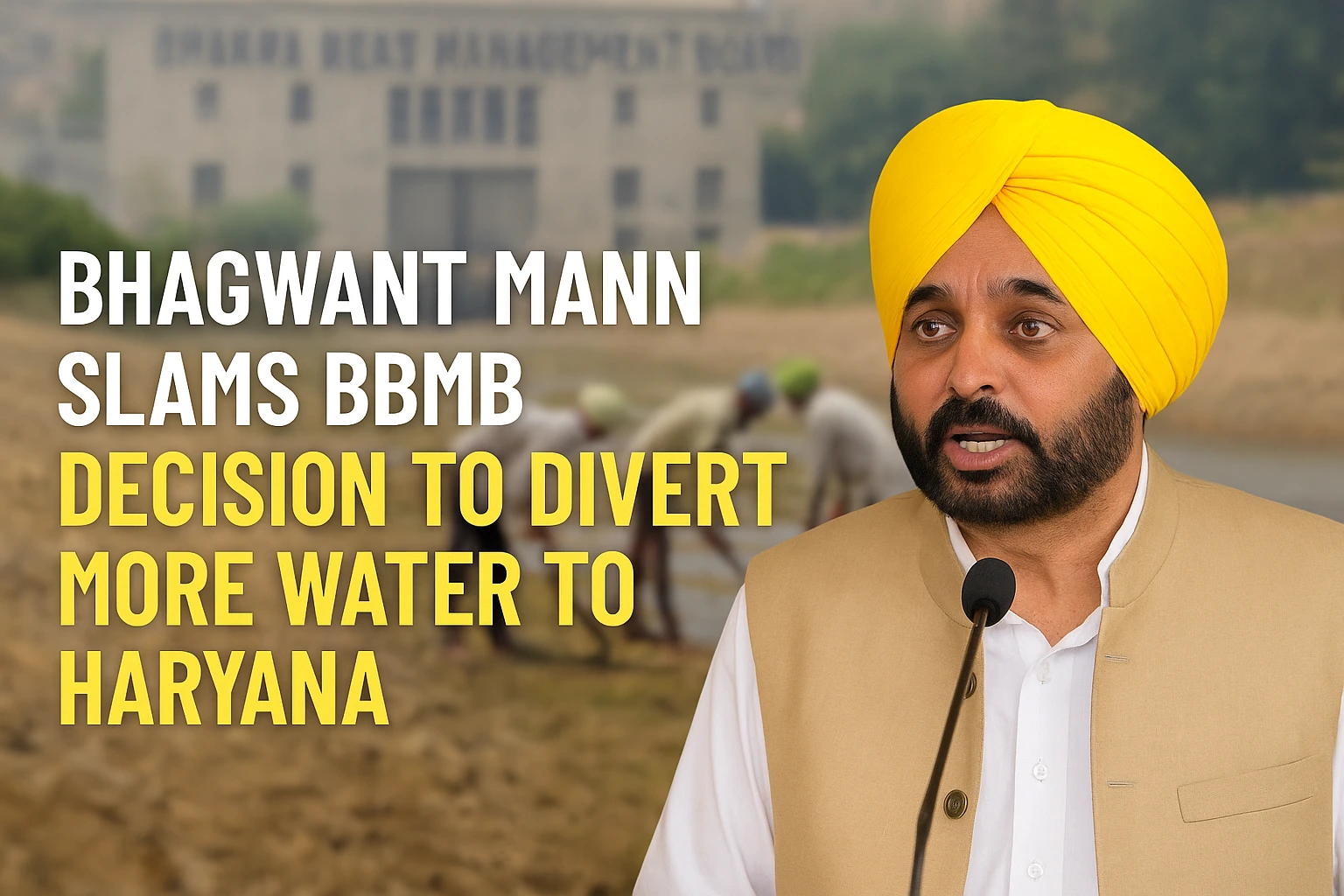 ਮੁੱਖ ਮੰਤਰੀ ਭਗਵੰਤ ਮਾਨ ਦੀ ਅਗਵਾਈ ਵਿੱਚ ਪਾਣੀ ਮੁੱਦੇ ‘ਤੇ ਸਰਬ ਪਾਰਟੀ ਮੀਟਿੰਗ