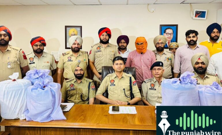 2025 ਦੀ ਨਸ਼ਿਆਂ ਦੀ ਸਭ ਤੋਂ ਵੱਡੀ ਬਰਾਮਦਗੀ: ਪਾਕਿਸਤਾਨ-ਆਈਐਸਆਈ ਵੱਲੋਂ ਸਮਰਥਿਤ ਨਾਰਕੋ ਤਸਕਰੀ ਮਾਡਿਊਲ ਦਾ ਪਰਦਾਫਾਸ਼; 85 ਕਿੱਲੋ ਹੈਰੋਇਨ ਸਮੇਤ ਇੱਕ ਵਿਅਕਤੀ ਕਾਬੂ