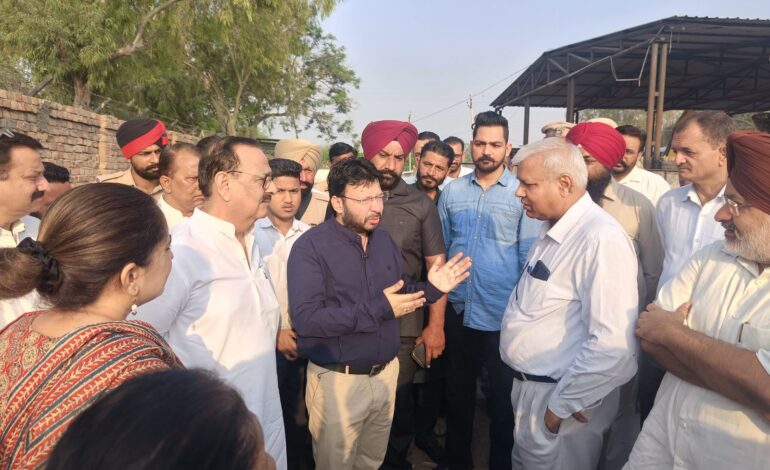 ਡਾ. ਰਵਜੋਤ ਸਿੰਘ ਵੱਲੋਂ ਸਵੇਰੇ-ਸਵੇਰੇ ਅਬੋਹਰ ਦਾ ਅਚਾਨਕ ਦੌਰਾ