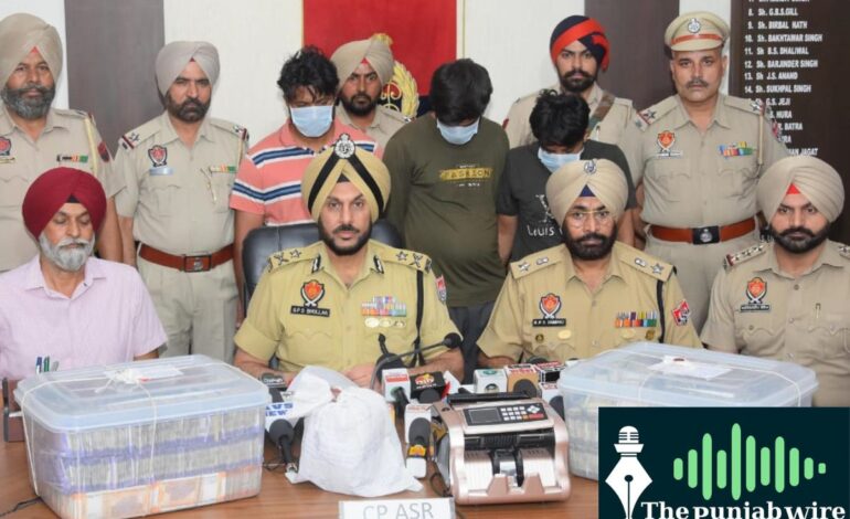 ਅੰਮ੍ਰਿਤਸਰ ਵਿੱਚ ਤੁਰਕੀ ਅਧਾਰਿਤ ਤਸਕਰ ਵੱਲੋਂ ਸਮਰਥਿਤ ਨਾਰਕੋ-ਹਵਾਲਾ ਕਾਰਟੈਲ ਦਾ ਪਰਦਾਫਾਸ਼; 1.06 ਕਰੋੜ ਰੁਪਏ ਦੀ ਡਰੱਗ ਮਨੀ ਤੇ 1.10 ਕਿਲੋਗ੍ਰਾਮ ਹੈਰੋਇਨ ਸਮੇਤ ਤਿੰਨ ਕਾਬੂ