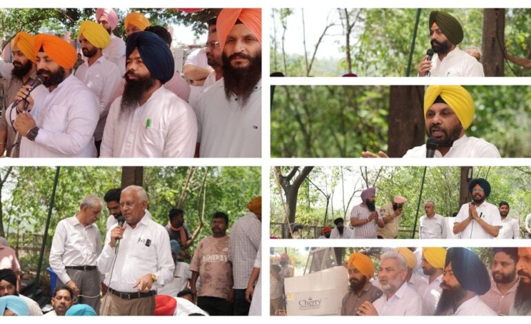 ਸੂਬੇ ਦੇ ਪਾਣੀਆਂ ਦੀ ਰਾਖੀ ਸਬੰਧੀ ਮੋਰਚੇ ਨੂੰ ਪੰਜਾਬ ਦੇ ਹਰ ਵਰਗ ਤੋਂ ਪੂਰਨ ਸਮਰਥਨ ਮਿਲਿਆ: ਹਰਜੋਤ ਸਿੰਘ ਬੈਂਸ