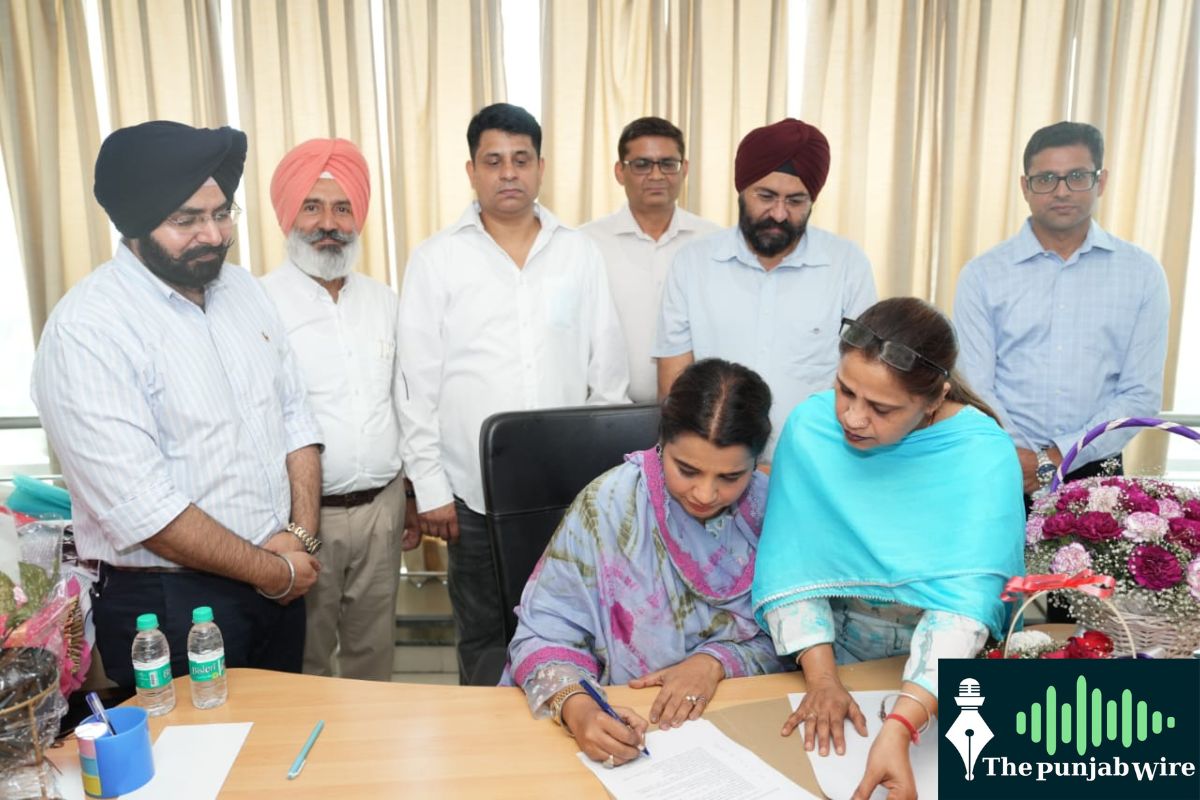 ਗੁੰਜੀਤ ਰੂਚੀ ਬਾਵਾ ਨੇ ਵਾਈਸ ਚੇਅਰਮੈਨ ਦਾ ਆਹੁਦਾ ਸੰਭਾਲਿਆ