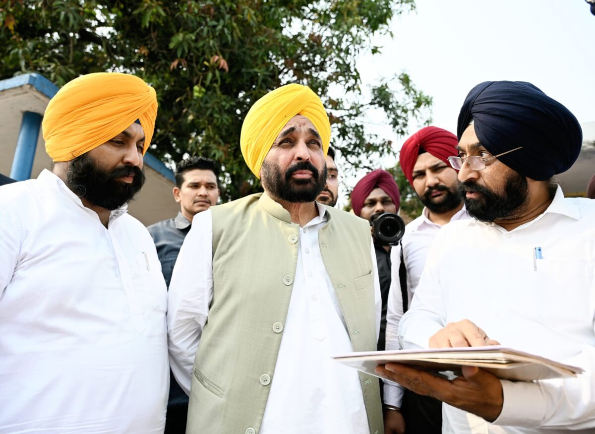 ਮੁੱਖ ਮੰਤਰੀ ਭਗਵੰਤ ਸਿੰਘ ਮਾਨ ਨੰਗਲ ਡੈਮ ਪਹੁੰਚੇ-ਪੰਜਾਬ ਦੇ ਪਾਣੀਆਂ ਦੀ ਇਕ ਵੀ ਬੂੰਦ ਕਿਸੇ ਹੋਰ ਨੂੰ ਚੋਰੀ ਨਹੀਂ ਕਰਨ ਦੇਵਾਂਗਾ