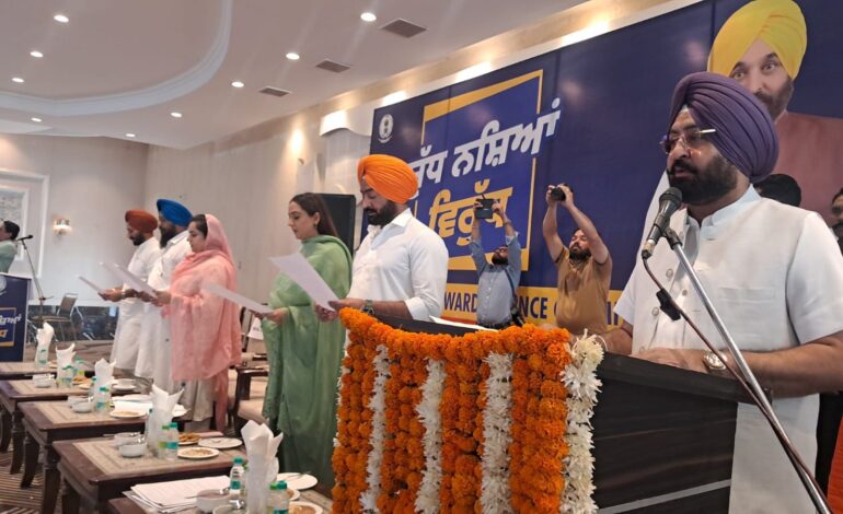 ਮੁੱਖ ਮੰਤਰੀ ਭਗਵੰਤ ਸਿੰਘ ਮਾਨ ਦੀ ਅਗਵਾਈ ਵਾਲੀ ਸਰਕਾਰ ਪੰਜਾਬ ਦੇ ਹਿੱਤਾਂ ਅਤੇ ਦੀ ਰਾਖੀ ਲਈ ਵਚਨਬੱਧ-ਕੈਬਨਿਟ ਮੰਤਰੀ