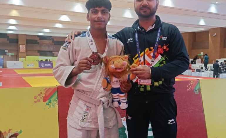 ਖੇਲੋ ਇੰਡੀਆ ਯੂਥ ਖੇਡਾਂ 2025 ਬਿਹਾਰ ਵਿਖੇ ਜੂਡੋ ਖੇਡ ਦੇ  ਪਹਿਲੇ ਦਿਨ  ਰਘੂ ਮਹਿਰਾ ਨੇ ਮੈਡਲ ਜਿੱਤਿਆ