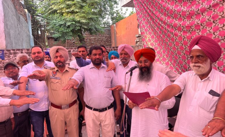 ਚੇਅਰਮੈਨ ਜਗਰੂਪ ਸਿੰਘ ਸੇਖਵਾਂ ਨੇ ਪਿੰਡ ਡੱਡਵਾਂ ਦੇ ਨਿਵਾਸੀਆਂ ਨੂੰ ਨਸ਼ਿਆਂ ਵਿਰੁੱਧ ਇਕਜੁਟ ਹੋਣ ਦਾ ਸੱਦਾ ਦਿੱਤਾ