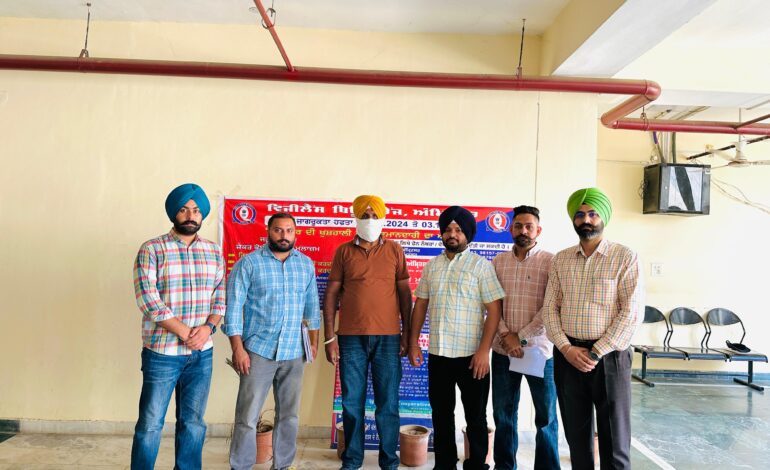 ਗੁਰਦਾਸਪੁਰ ਅੰਦਰ 30,000 ਰੁਪਏ ਰਿਸ਼ਵਤ ਲੈਣ ਵਾਲਾ ਸਿਵਲ ਸਰਜਨ ਦਫ਼ਤਰ  ਦਾ ਕਲਰਕ ਵਿਜੀਲੈਂਸ ਬਿਊਰੋ ਵੱਲੋਂ ਕਾਬੂ