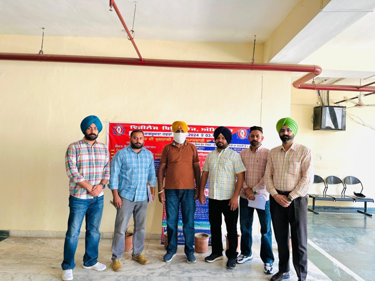 ਗੁਰਦਾਸਪੁਰ ਅੰਦਰ 30,000 ਰੁਪਏ ਰਿਸ਼ਵਤ ਲੈਣ ਵਾਲਾ ਸਿਵਲ ਸਰਜਨ ਦਫ਼ਤਰ  ਦਾ ਕਲਰਕ ਵਿਜੀਲੈਂਸ ਬਿਊਰੋ ਵੱਲੋਂ ਕਾਬੂ