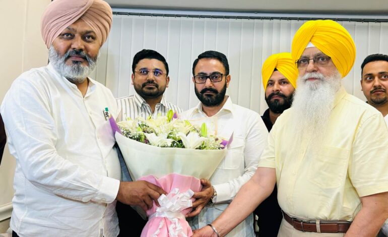 ਪ੍ਰਭਬੀਰ ਸਿੰਘ ਬਰਾੜ ਨੇ ਵਿੱਤ ਮੰਤਰੀ ਹਰਪਾਲ ਸਿੰਘ ਚੀਮਾ ਦੀ ਹਾਜ਼ਰੀ ਵਿੱਚ ਪਨਸਪ ਦੇ ਚੇਅਰਮੈਨ ਵਜੋਂ ਅਹੁਦਾ ਸੰਭਾਲਿਆ