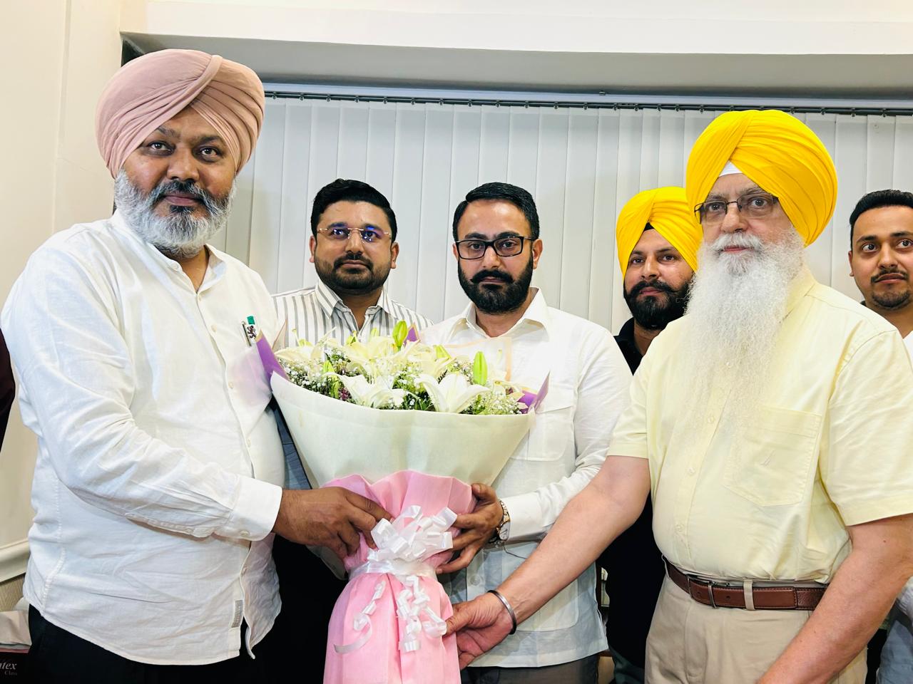 ਪ੍ਰਭਬੀਰ ਸਿੰਘ ਬਰਾੜ ਨੇ ਵਿੱਤ ਮੰਤਰੀ ਹਰਪਾਲ ਸਿੰਘ ਚੀਮਾ ਦੀ ਹਾਜ਼ਰੀ ਵਿੱਚ ਪਨਸਪ ਦੇ ਚੇਅਰਮੈਨ ਵਜੋਂ ਅਹੁਦਾ ਸੰਭਾਲਿਆ