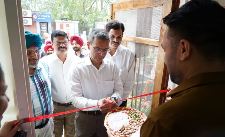 ਪੰਜਾਬ ਪੁਲਿਸ ਹੈੱਡਕੁਆਰਟਰ ਵਿਖੇ ਅੱਪਗ੍ਰੇਡ ਕੀਤੇ ਕਰੈਚ ਦਾ ਉਦਘਾਟਨ