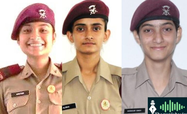 ਪੰਜਾਬ ਲਈ ਮਾਣ ਤੇ ਹੌਂਸਲੇ ਦੀ ਉਡਾਣ: ਮਾਈ ਭਾਗੋ ਇੰਸਟੀਚਿਊਟ ਦੀਆਂ ਤਿੰਨ ਕੈਡਿਟਾਂ ਨੂੰ ਭਾਰਤੀ ਹਵਾਈ ਸੈਨਾ ਵਿੱਚ ਫਲਾਇੰਗ ਅਫ਼ਸਰ ਵਜੋਂ ਮਿਲਿਆ ਕਮਿਸ਼ਨ
