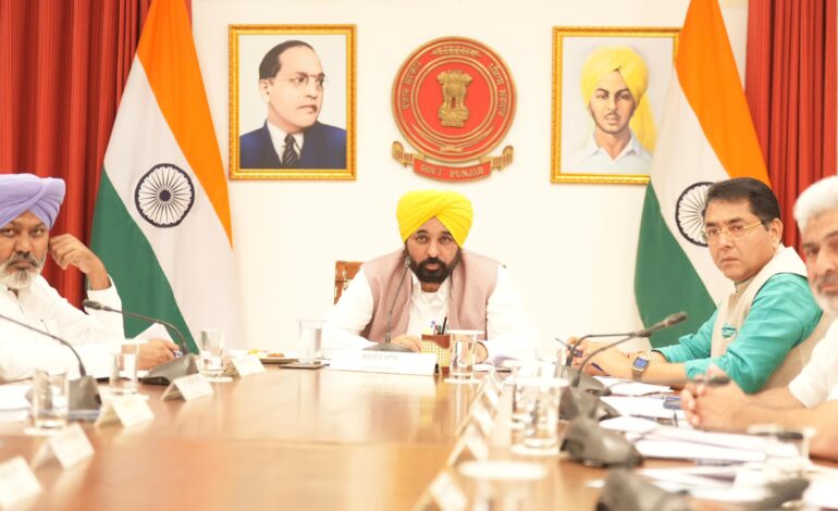 ਪੰਜਾਬ ਸਰਕਾਰ ਨੇ ਬੁਲਾਈ ਭਲਕੇ ਕੈਬਨਿਟ ਦੀ ਮੀਟਿੰਗ