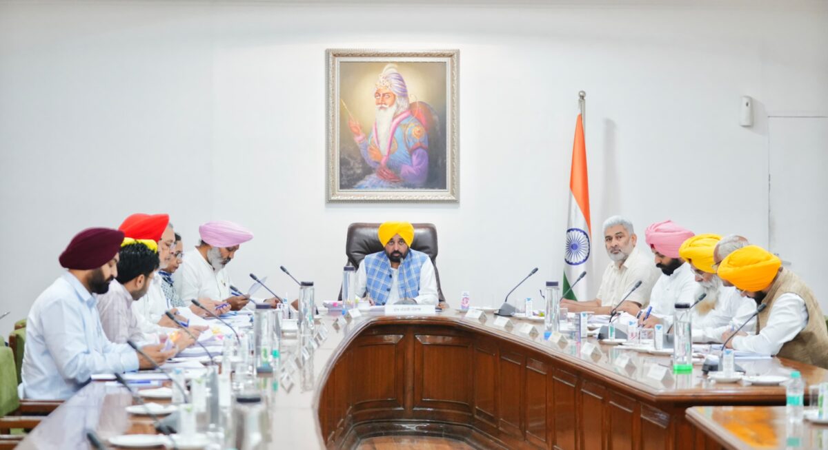 ਮੁੱਖ ਮੰਤਰੀ ਦੀ ਅਗਵਾਈ ਵਾਲੀ ਕੈਬਨਿਟ ਵੱਲੋਂ ਜੇਲ੍ਹ ਵਿਭਾਗ ਵਿੱਚ 500 ਖ਼ਾਲੀ ਅਸਾਮੀਆਂ ਭਰਨ ਨੂੰ ਪ੍ਰਵਾਨਗੀ