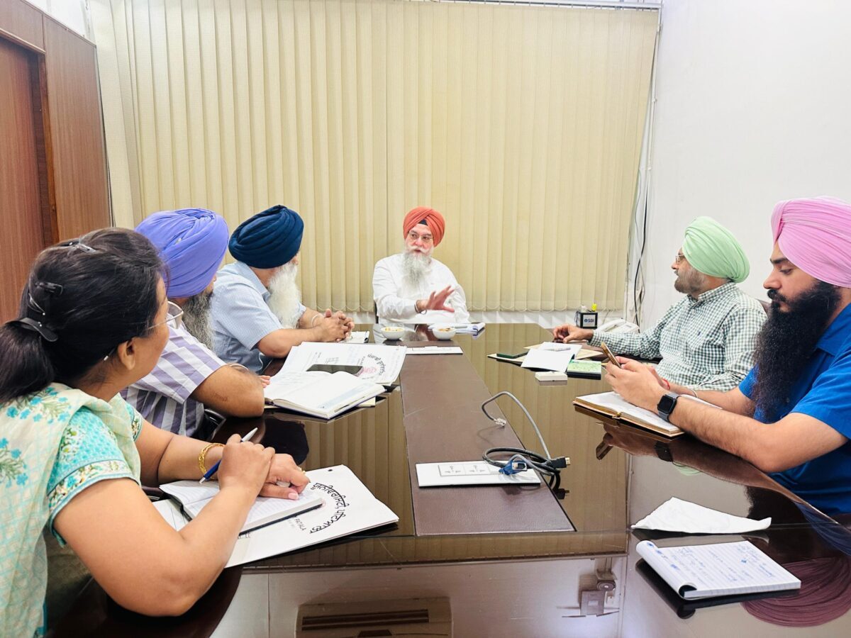 ਪੰਜਾਬ ਵਿਧਾਨ ਸਭਾ ਦੇ ਸਪੀਕਰ ਕੁਲਤਾਰ ਸਿੰਘ ਸੰਧਵਾਂ ਵੱਲੋਂ ਆ ਰਹੀਆਂ ਸ਼ਤਾਬਦੀਆਂ ਮਨਾਉਣ ਬਾਰੇ ਪੰਜਾਬੀ ਯੂਨੀਵਰਸਿਟੀ ਦੇ ਵਾਈਸ ਚਾਂਸਲਰ ਤੇ ਵਿਦਵਾਨਾਂ ਨਾਲ ਅਹਿਮ ਵਿਚਾਰਾਂ