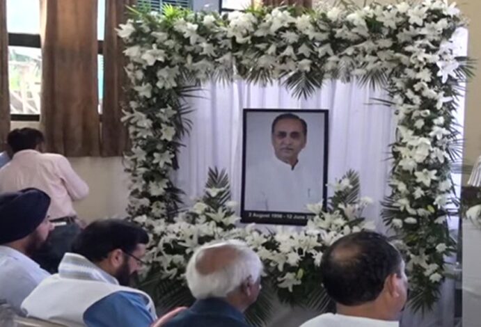 ਸਵ. ਵਿਜੈ ਰੂਪਾਨੀ ਨੂੰ ਪੰਜਾਬ ਭਾਜਪਾ ਦੇ ਨੇਤਾਵਾਂ ਨੇ ਦਿੱਤੀ ਸ਼ਰਧਾਂਜਲੀ