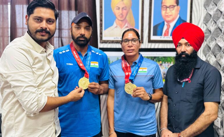 ਪੰਜਾਬ ਸਰਕਾਰ ਨੇ ਸੂਬੇ ਨੂੰ ਮੁੜ ਰੰਗਲਾ ਪੰਜਾਬ ਬਣਾਉਣ ਲਈ ਨੌਜਵਾਨਾਂ ਨੂੰ ਸਮਾਜਿਕ ਬੁਰਾਈਆਂ ਤੋਂ ਦੂਰ ਕਰਕੇ ਖੇਡਾਂ ਨਾਲ ਜੋੜਿਆ-ਵਿਧਾਇਕ ਸ਼ੈਰੀ ਕਲਸੀ