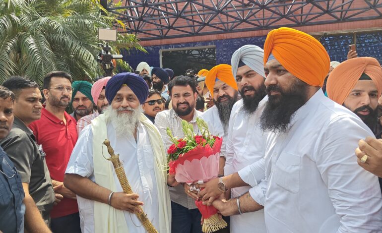 ਸਰਬਜੀਤ ਸਿੰਘ ਝਿੰਜਰ ਨੇ ਸੁਖਬੀਰ ਬਾਦਲ ਨਾਲ ਕੀਤੀ ਮੁਲਾਕਾਤ; ਯੂਥ ਅਕਾਲੀ ਦਲ ਦੇ ਪ੍ਰਧਾਨ ਵਜੋਂ ਦੁਬਾਰਾ ਨਿਯੁਕਤੀ ਲਈ ਕੀਤਾ ਧੰਨਵਾਦ