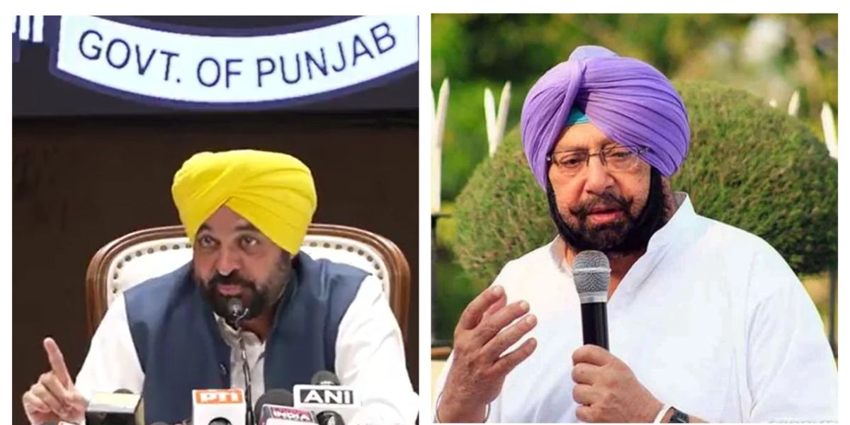ਪੰਜਾਬ ਦੀ ਸਿਆਸਤ ਵਿੱਚ ਵਾਰ-ਪਲਟਵਾਰ: ਕੈਪਟਨ ਦੇ ਨਸ਼ਾ ਤਸਕਰਾਂ ਬਾਰੇ ਬਿਆਨ ‘ਤੇ ਭਗਵੰਤ ਮਾਨ ਦਾ ਤਿੱਖਾ ਹਮਲਾ