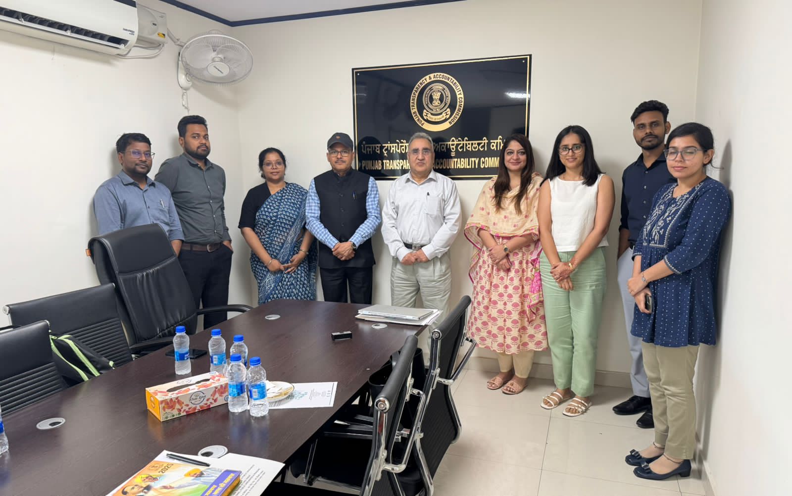 ਨਾਗਰਿਕ-ਕੇਂਦਰਿਤ ਸ਼ਾਸਨ ਦੀ ਮਜ਼ਬੂਤੀ ਲਈ ਐਨਸੀਜੀਜੀ ਟੀਮ ਵੱਲੋਂ ਪੰਜਾਬ ਪਾਰਦਰਸ਼ਤਾ ਕਮਿਸ਼ਨ ਦਾ ਦੌਰਾ