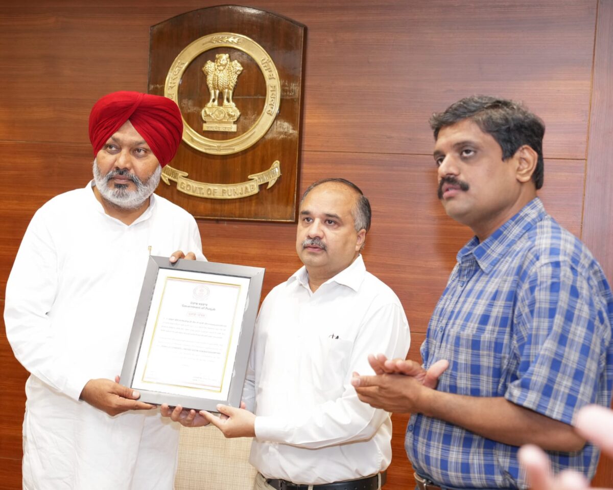 ਪੰਜਾਬ ਵੱਲੋਂ ਜੂਨ ਵਿੱਚ 44.44% ਅਤੇ ਵਿੱਤੀ ਸਾਲ 2025-26 ਦੀ ਪਹਿਲੀ ਤਿਮਾਹੀ ਵਿੱਚ 27% ਦੀ ਰਿਕਾਰਡ ਤੋੜ ਜੀ.ਐਸ.ਟੀ ਵਿਕਾਸ ਦਰ ਹਾਸਿਲ: ਹਰਪਾਲ ਸਿੰਘ ਚੀਮਾ