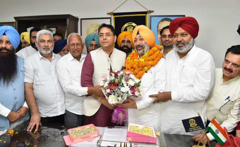 ਜਸਵੀਰ ਸਿੰਘ ਸੇਖੋਂ ਨੇ ਪੰਜਾਬ ਰਾਜ ਖੁਰਾਕ ਕਮਿਸ਼ਨ ਦੇ ਮੈਂਬਰ ਵਜੋਂ ਅਹੁਦਾ ਸੰਭਾਲਿਆ