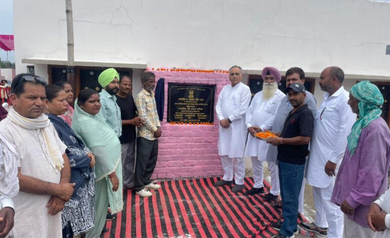 ਪੰਜਾਬ ਸਰਕਾਰ ਵੱਲੋਂ ਵਿਕਾਸ ਕ੍ਰਾਂਤੀ ਤਹਿਤ ਪਿੰਡਾਂ ਦਾ ਵਿਕਾਸ ਜਾਰੀ