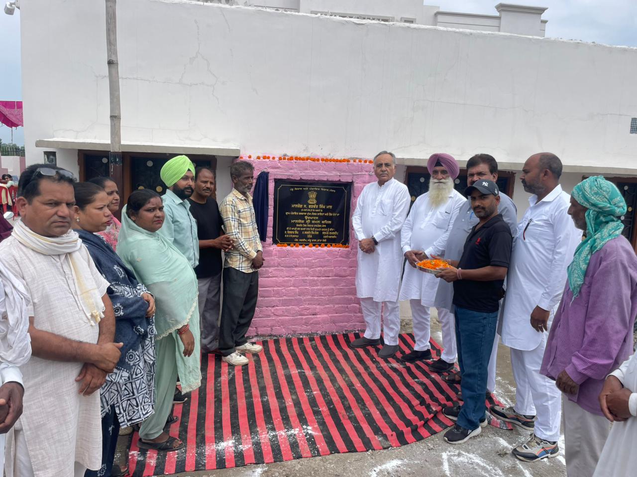 ਪੰਜਾਬ ਸਰਕਾਰ ਵੱਲੋਂ ਵਿਕਾਸ ਕ੍ਰਾਂਤੀ ਤਹਿਤ ਪਿੰਡਾਂ ਦਾ ਵਿਕਾਸ ਜਾਰੀ