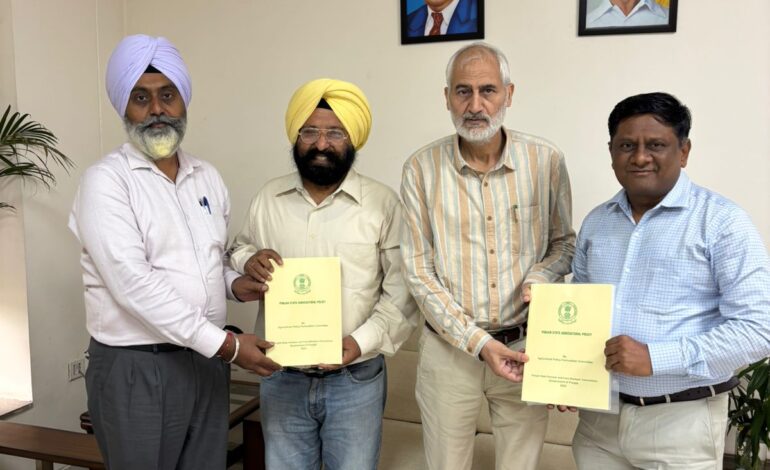 ਪੰਜਾਬ ਤੋਂ ਕੀਟਨਾਸ਼ਕ ਰਹਿਤ ਬਾਸਮਤੀ ਨਿਰਯਾਤ ਨੂੰ ਤੇਜ਼ ਕਰਨ ਲਈ ਰਣਨੀਤਕ ਦਖਲਅੰਦਾਜ਼ੀ ਦੀ ਲੋੜ