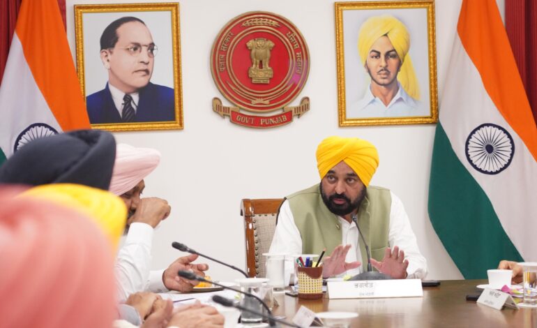 ਮੁੱਖ ਮੰਤਰੀ ਦੀ ਅਗਵਾਈ ਹੇਠ ਪੰਜਾਬ ਕੈਬਨਿਟ ਵੱਲੋਂ ਨਾਗਰਿਕਾਂ ਨੂੰ 10 ਲੱਖ ਰੁਪਏ ਤੱਕ ਦਾ ਨਕਦੀ ਰਹਿਤ ਇਲਾਜ ਮੁਹੱਈਆ ਕਰਵਾਉਣ ਲਈ ‘ਮੁੱਖ ਮੰਤਰੀ ਸਿਹਤ ਯੋਜਨਾ’ ਨੂੰ ਮਨਜ਼ੂਰੀ