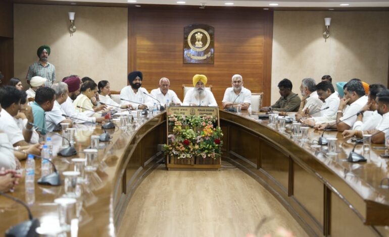 ਸੂਬਾ ਸਰਕਾਰ ਚੌਲ ਮਿੱਲਰਾਂ ਅਤੇ ਹੋਰਨਾਂ ਭਾਈਵਾਲਾਂ ਨੂੰ ਦਰਪੇਸ਼ ਸਮੱਸਿਆਵਾਂ ਦੇ ਹੱਲ ਲਈ ਲਗਾਤਾਰ ਯਤਨਸ਼ੀਲ: ਮੰਤਰੀ ਸਮੂਹ