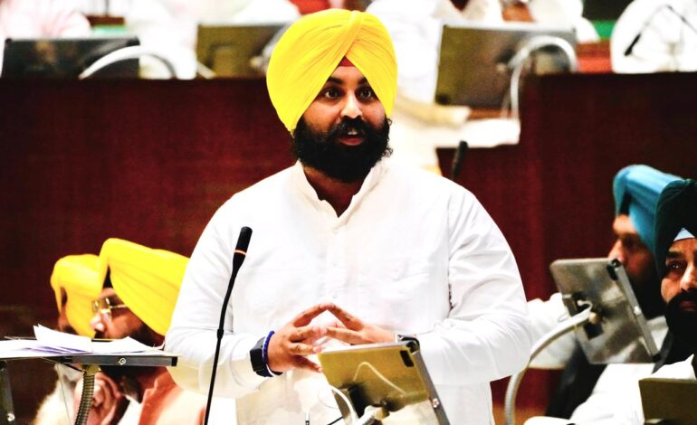 ਪੰਜਾਬ ਸਰਕਾਰ ਸਰਹੱਦੀ ਖੇਤਰਾਂ ਵਿੱਚ ਨਵੇਂ ਸਰਕਾਰੀ ਕਾਲਜ ਖੋਲ੍ਹੇਗੀ: ਹਰਜੋਤ ਬੈਂਸ